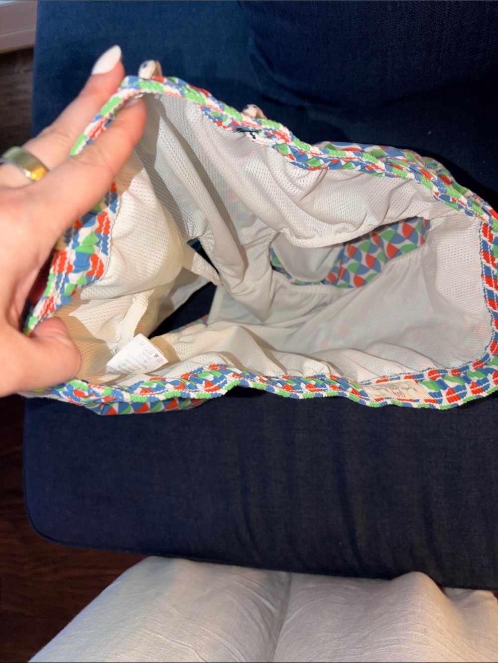 Psycho Bunny Men’s Geometric Swim Trunks — NWOT - Picture 8 of 8